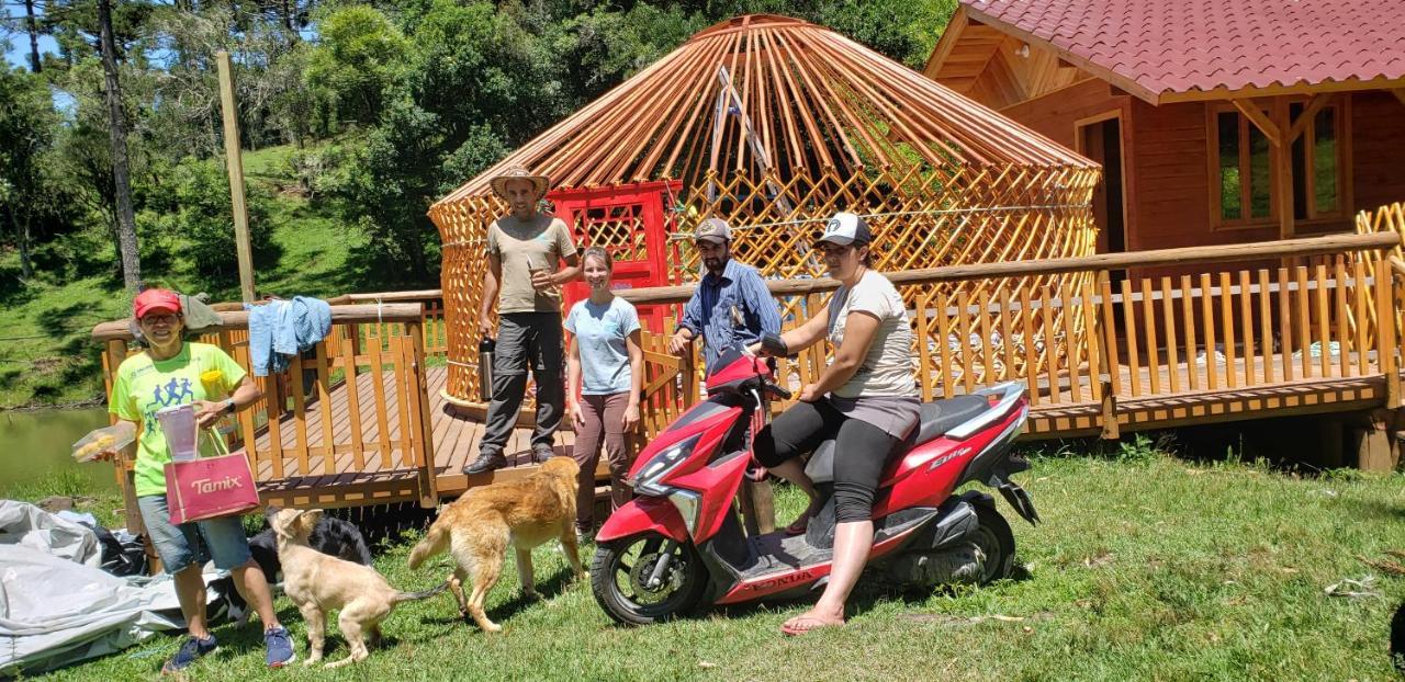 Casa Campo Yurt 3 Aconchego Tenda Mongolica Wifi Urubici Luaran gambar